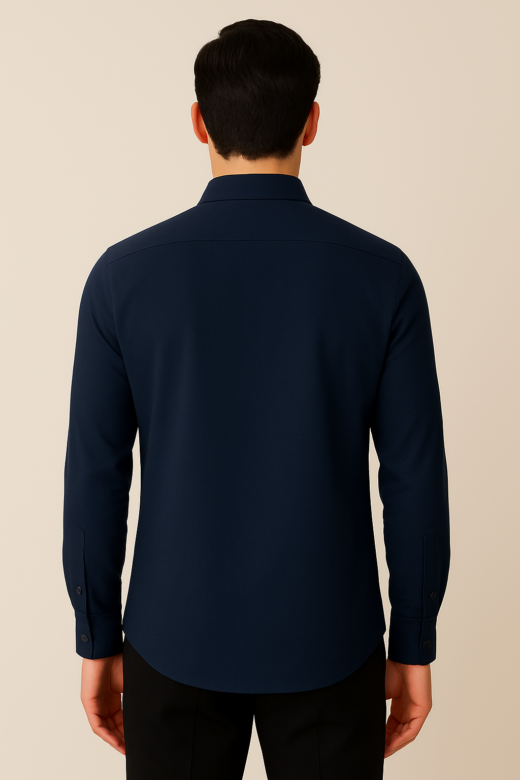 Palm Bird Blue Shirt